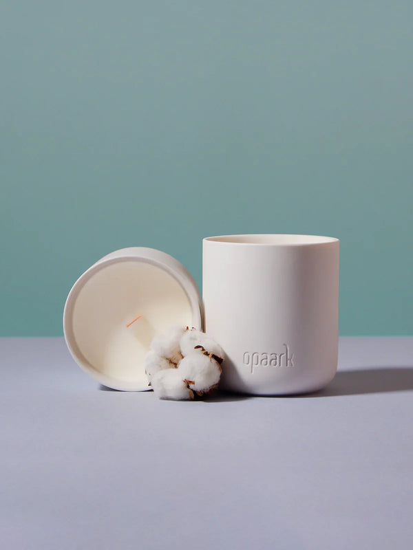 Cotton Candle - Ceramic