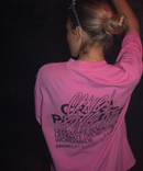 T-Shirt Washed Lmsn - Pink