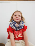 Foulard Adulte Dheli Cobalt