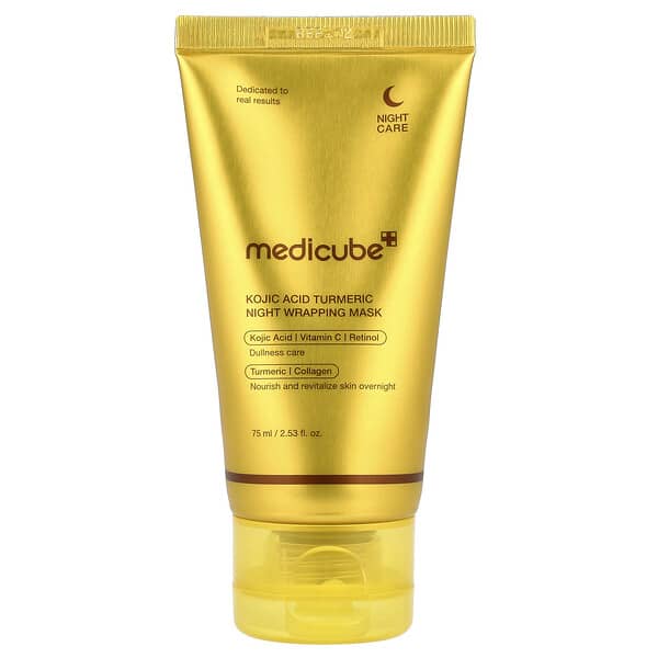 Medicube - Kojic Acid Turmeric Night Wrapping Mask - 75Ml