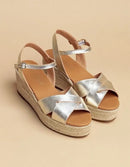 Espadrilles Cordoue - Cuir Dore - Femme