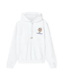 Hoodie Diamond Column - Blanc