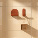 Coat hook - Le Malin - Large model - Terracotta