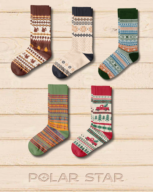 Pack 5x Chaussettes - Timeless Trip