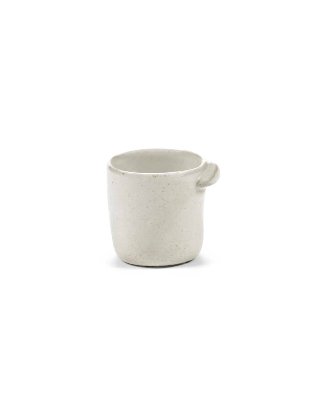 Out Of Lines - Lot De 2 Tasses À Expresso Sans Anse - Grès - Blanc Cassé
