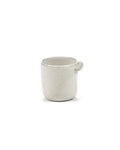Out Of Lines - Lot De 2 Tasses À Expresso Sans Anse - Grès - Blanc Cassé