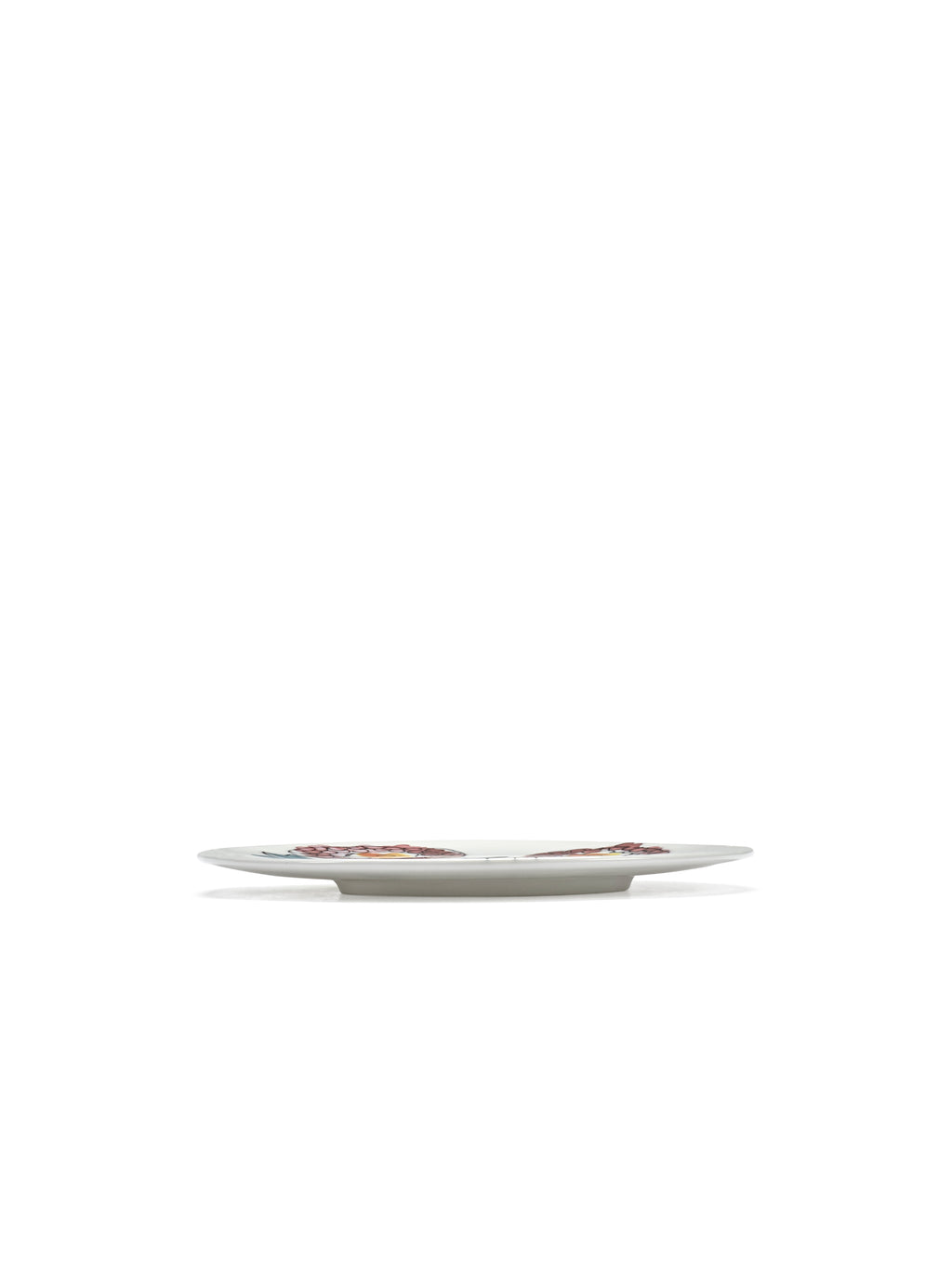 Midnight Flowers - Lot De 2 Soucoupes Pour Tasse À Cappuccino - Porcelaine Bone China - Anemone Milk