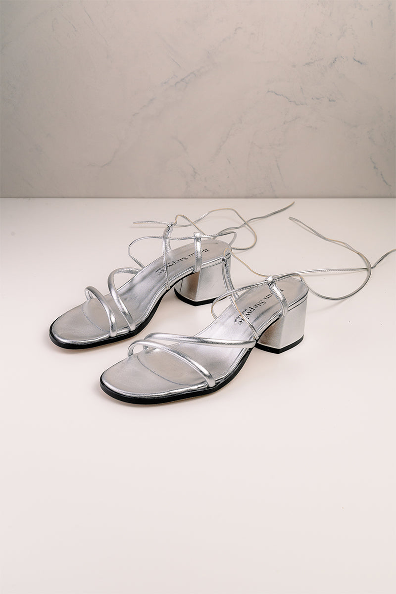 Sandales À Talons Grecia - Plata