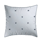 Cotton Satin Pillowcase - Canards Rayés Blue