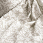 Copripiumino + 2 Federe in Raso di Cotone - Victorian Taupe