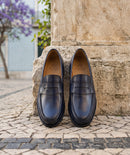 Mocassins College 1986 - Bleu