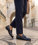 Mocassins College 1986 - Bleu
