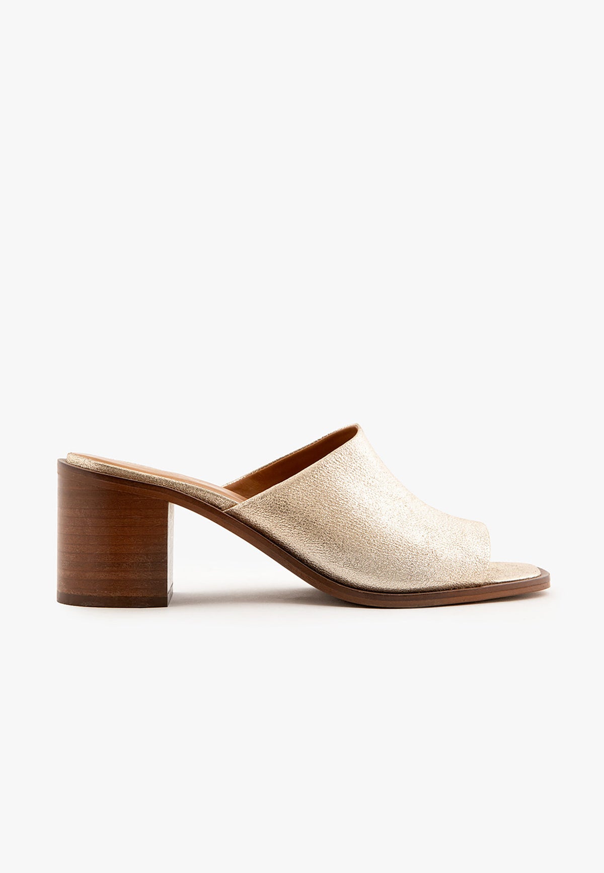 Sandali Tara - Pelle glitterata - Dorata