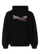 Hoodie Political Campaign - Balenciaga - Black