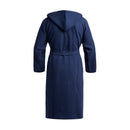 Bathrobe With Honeycomb Hood Dark Blue