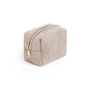 Taupe Corduroy Pouch