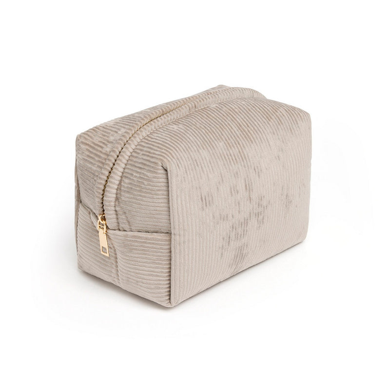 Taupe Corduroy Pouch