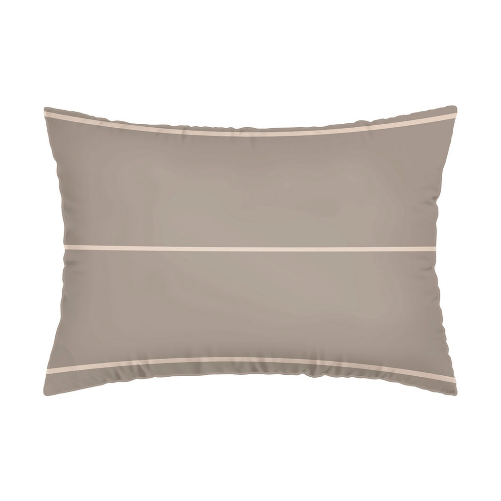 Set of 2 Cotton Sateen Pillowcases - Charles Taupe