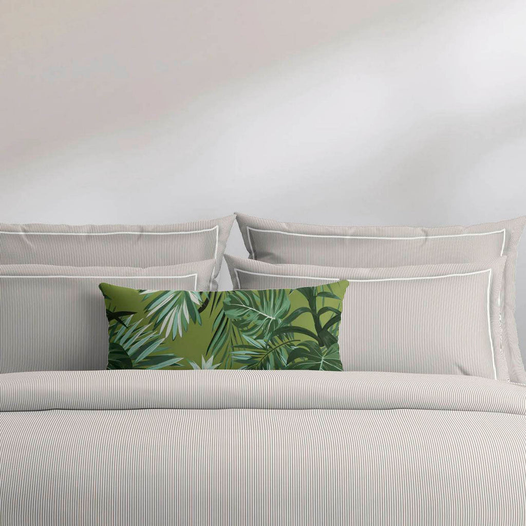 Housse De Couette + Taie D'Oreiller Coton Percale - Lyon Taupe