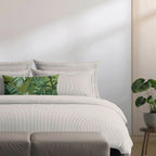 Taie De Traversin Coton Percale - Lyon Taupe