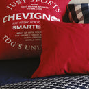 Funda de almohada Just Sports de algodón Rojo