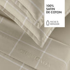 Taie D'Oreiller Satin De Coton - Arthur Taupe
