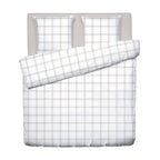 Funda nórdica + Funda de almohada de satén de algodón - Aaron Taupe