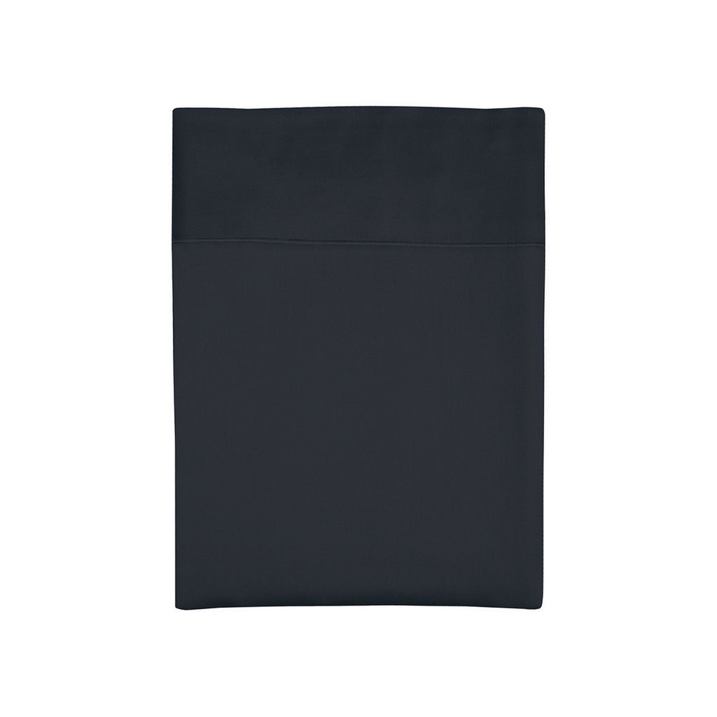 Drap Plat Satin De Coton - Uni 1 Baratta Blue 11