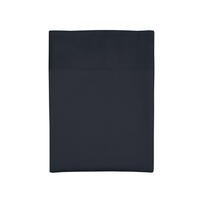 Drap Plat Satin De Coton - Uni 1 Baratta Blue 11