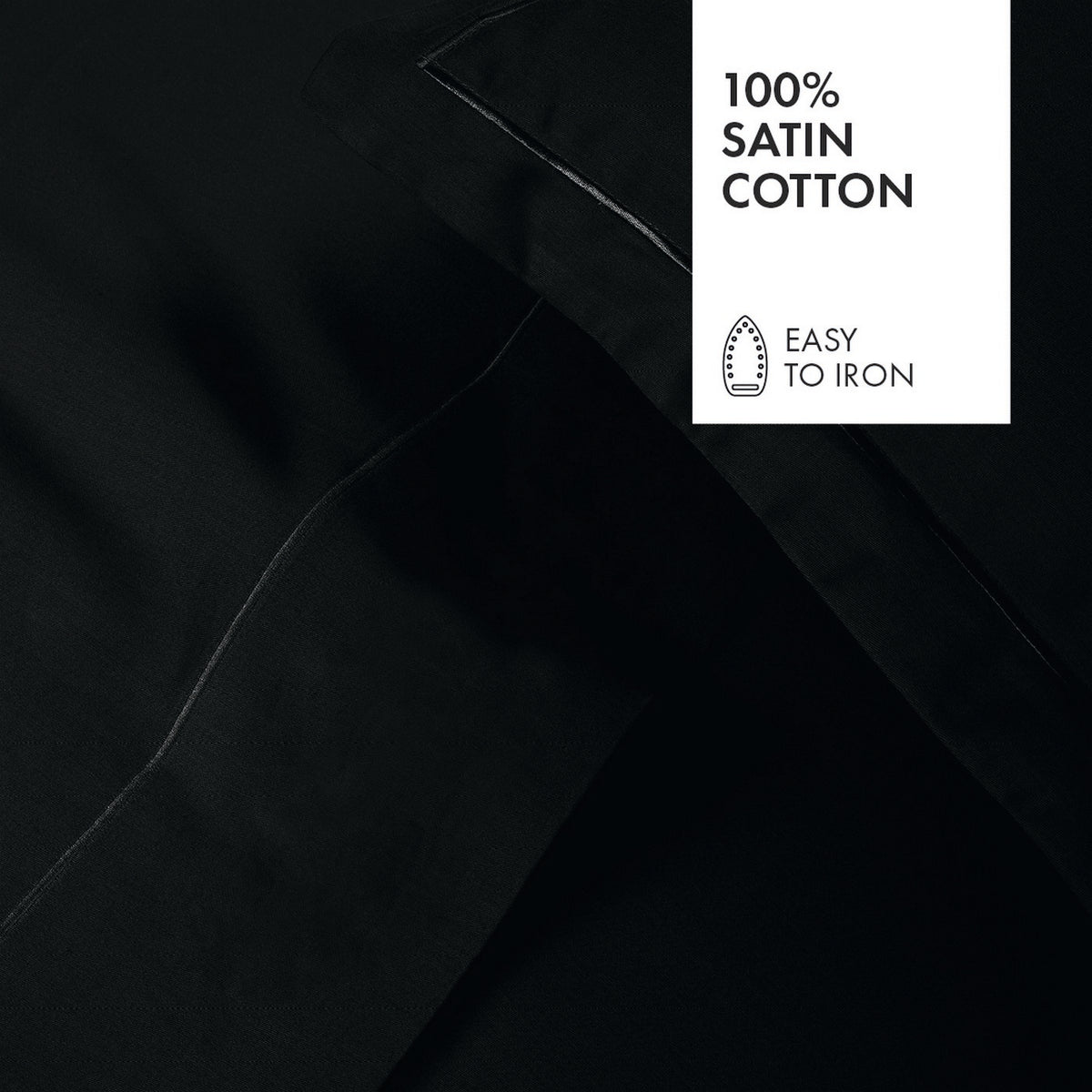 Taie D'Oreiller Satin De Coton - Uni 1 Baratta Gris 03