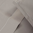 Cotton Satin Pillowcase - Plain 1 Baratta Taupe 01