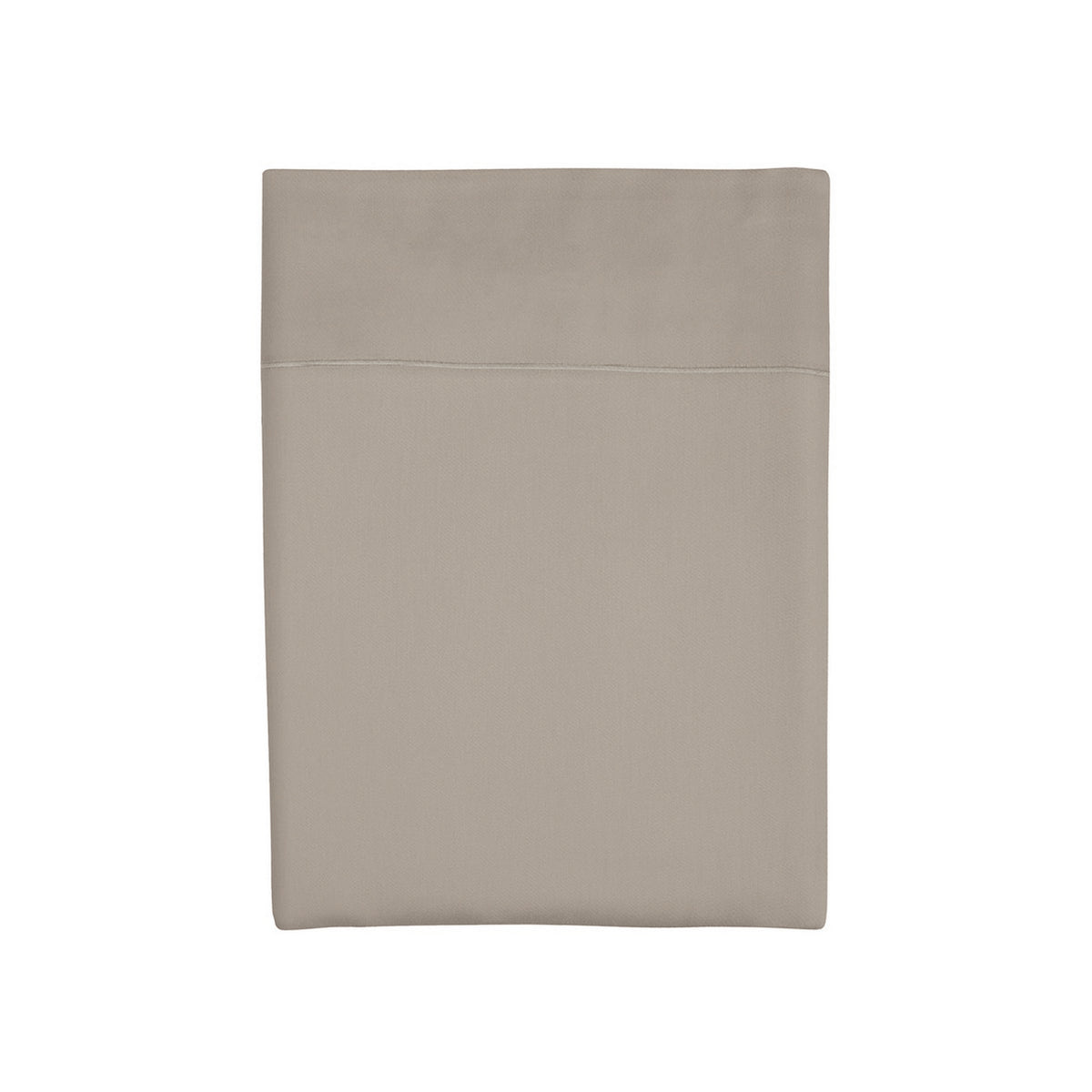 Laken katoensatijn - Uni 1 Baratta taupe 01