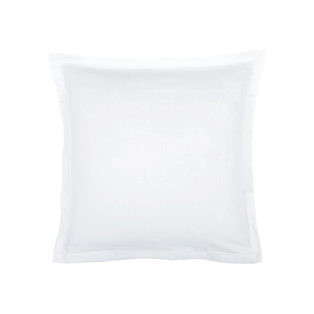 Taie D'Oreiller Satin De Coton - Uni 1 Baratta Blanc 01