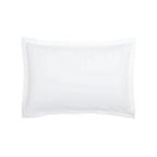 Taie D'Oreiller Satin De Coton - Uni 1 Baratta Blanc 01