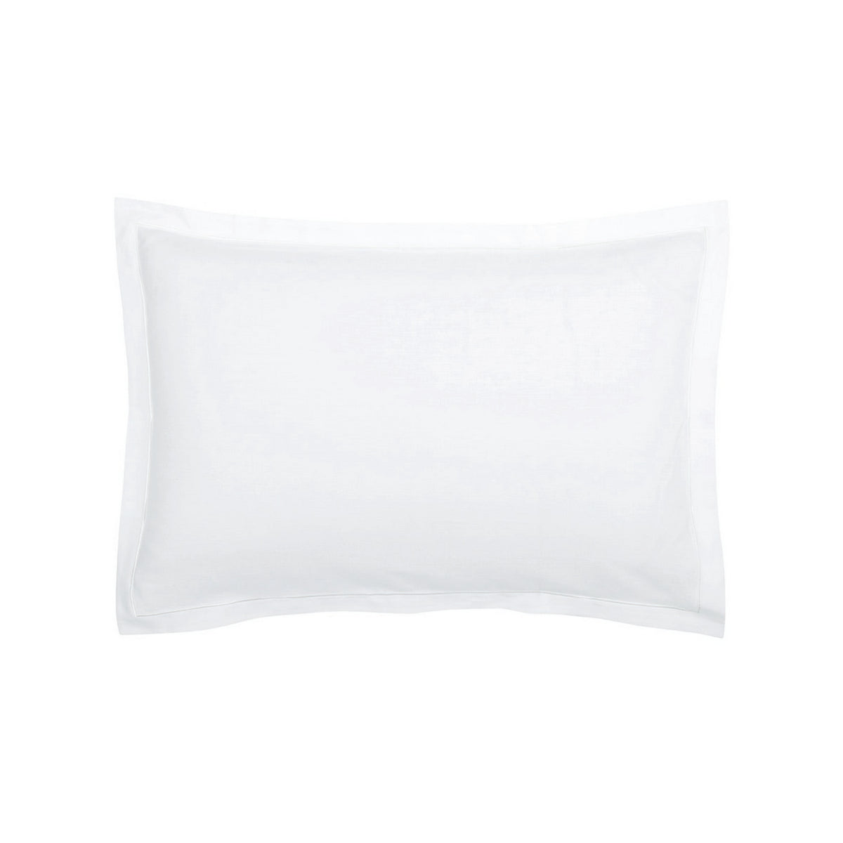Taie D'Oreiller Satin De Coton - Uni 1 Baratta Blanc 01