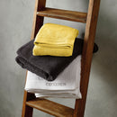 Drap De Bain Coton Peigné Lt - Lagon Jaune