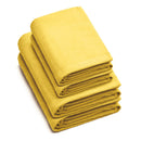 Drap De Bain Coton Peigné Lt - Lagon Jaune