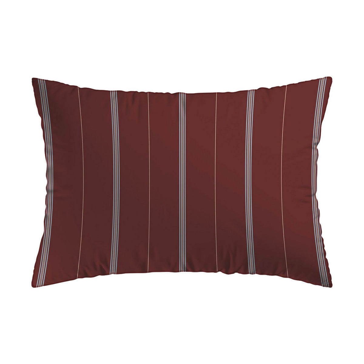Taie D'Oreiller Satin De Coton - Elior Bordeaux