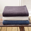 Maxi Drap De Bain Gris Foncé