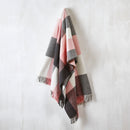 Waffle Tartan Woven Cotton Plaid - Pink / gray