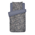 Cotton Sateen Duvet Cover + Pillowcase - Paisley Grey / Taupe