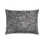 Set Di 2 Federe In Raso Di Cotone - Paisley Grigio / Tortora