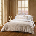 Housse De Couette + 2 Taies D'Oreiller Satin De Coton - Paisley Taupe