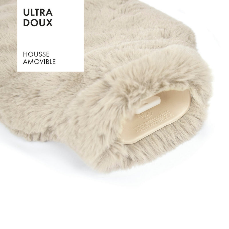 Bouillotte Avec Housse Blanc