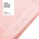 Drap De Bain Coton Peigné Lt - Lagon Rose Saumon