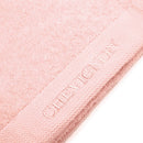 Set De 2 Draps De Bain Rose Saumon