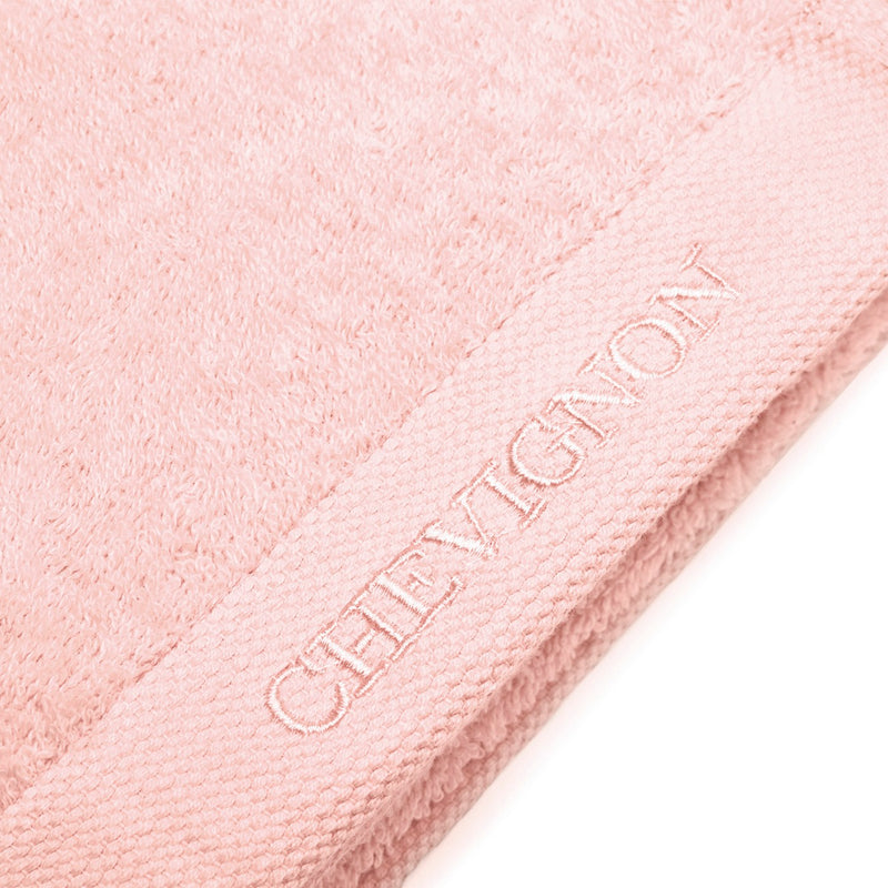 Set De 2 Draps De Bain Rose Saumon