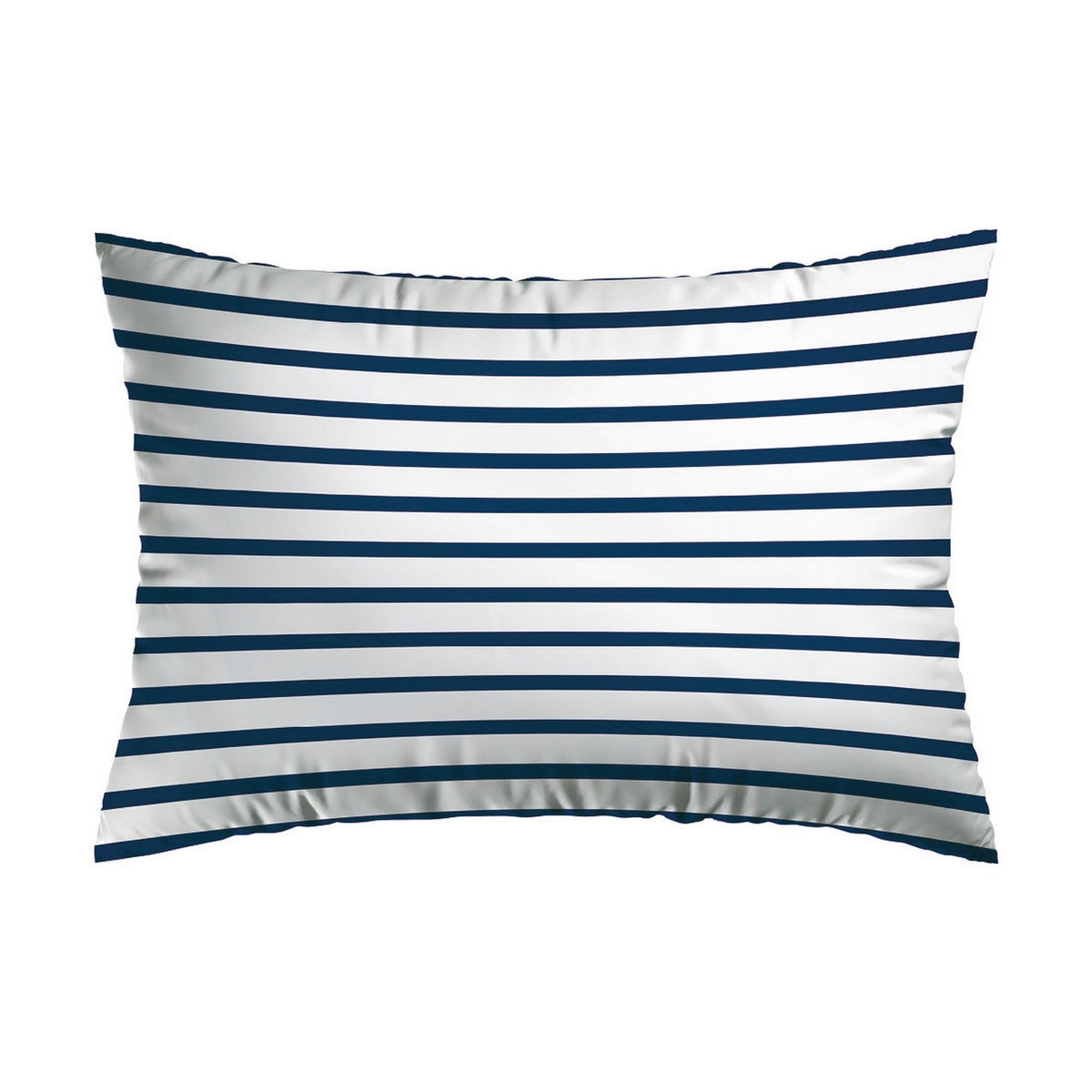 Set De 2 Taies D'Oreiller Satin De Coton - Horizon Bleu