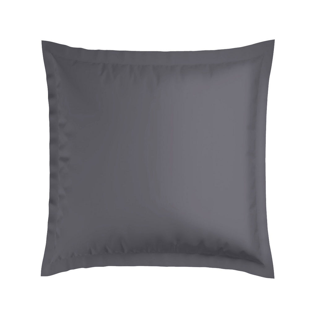 Set Di 2 Federe In Raso Di Cotone - Paisley Grigio / Tortora