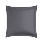 Set Di 2 Federe In Raso Di Cotone - Paisley Grigio / Tortora
